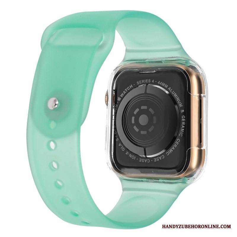 Apple Watch Series 1 Futerał Sportowe Etui Silikonowe Zielony Bicolored Ochraniacz Pu