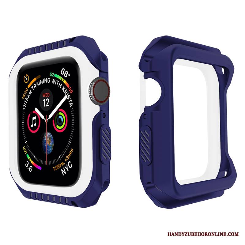 Apple Watch Series 1 Miękki Czarny Silikonowe Futerał Etui Anti-fall Żółty