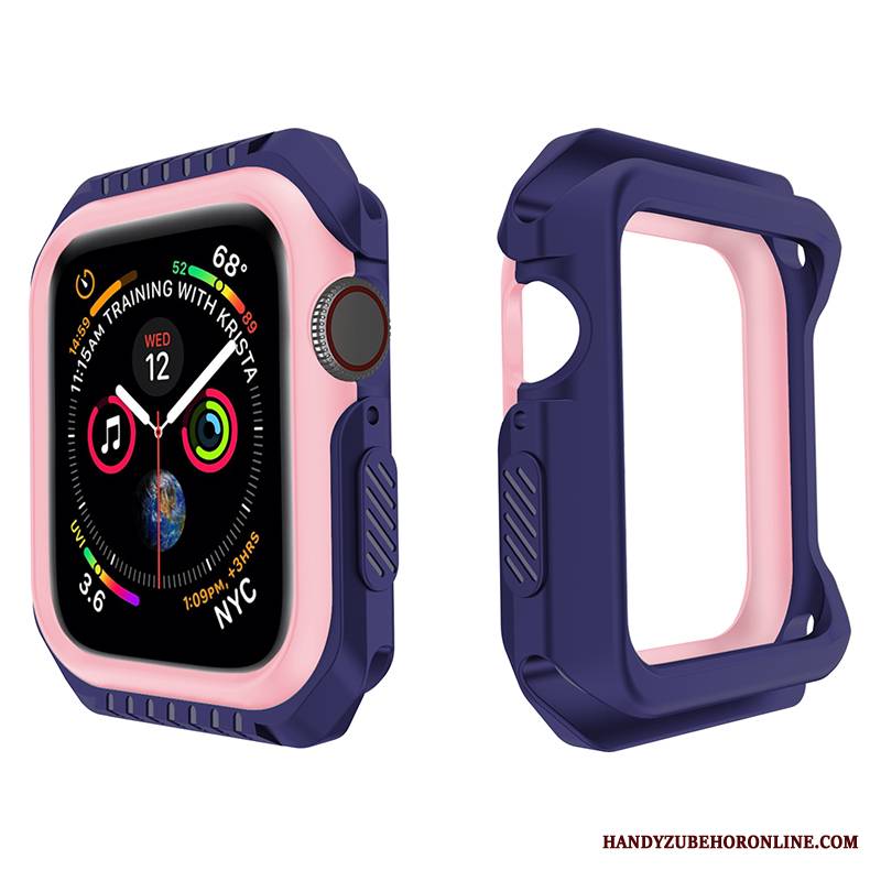 Apple Watch Series 1 Miękki Czarny Silikonowe Futerał Etui Anti-fall Żółty