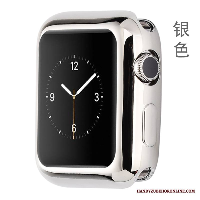 Apple Watch Series 1 Przezroczysty Czarny Etui Silikonowe All Inclusive Ochraniacz Futerał