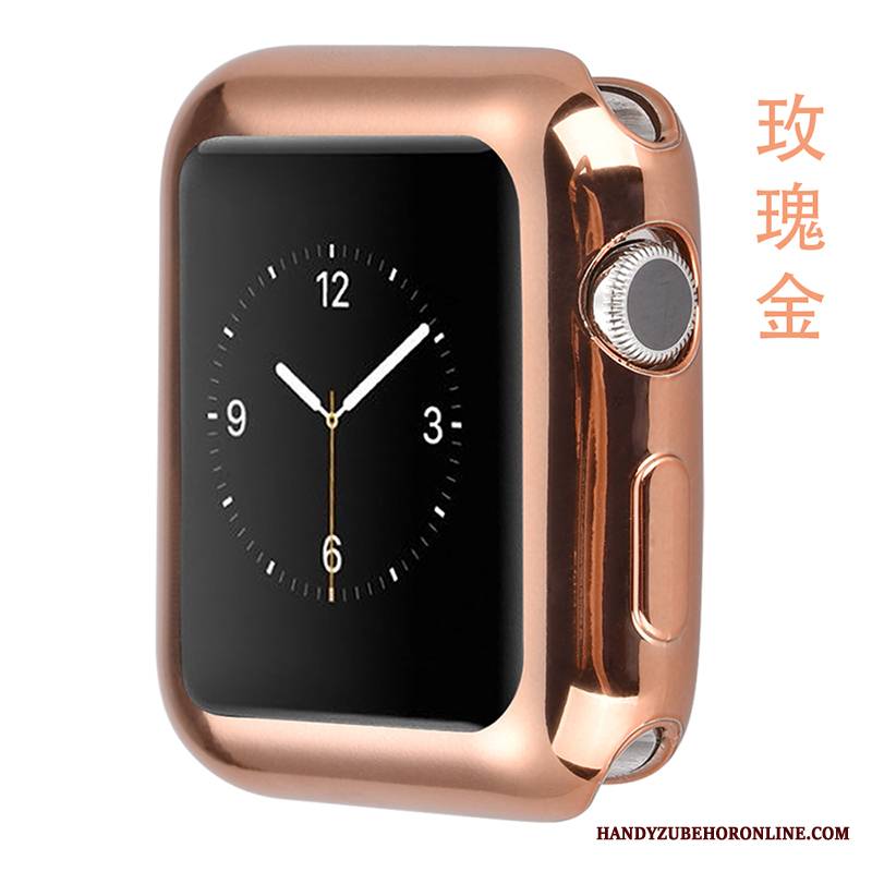 Apple Watch Series 1 Przezroczysty Czarny Etui Silikonowe All Inclusive Ochraniacz Futerał