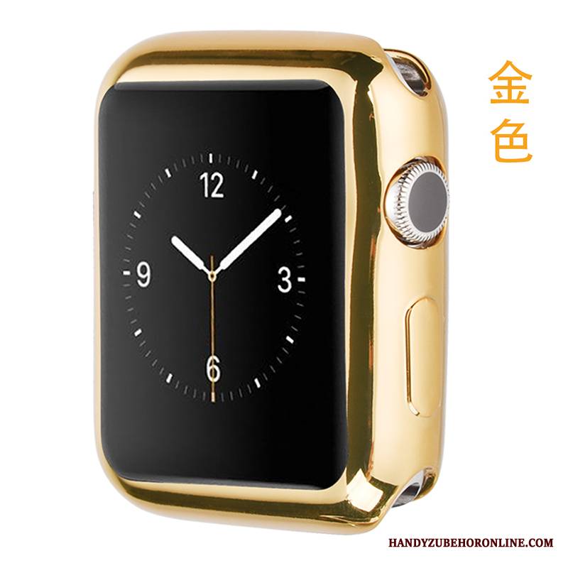 Apple Watch Series 1 Przezroczysty Czarny Etui Silikonowe All Inclusive Ochraniacz Futerał