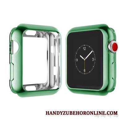 Apple Watch Series 3 Anti-fall Granica Etui Miękki Zielony Futerał All Inclusive