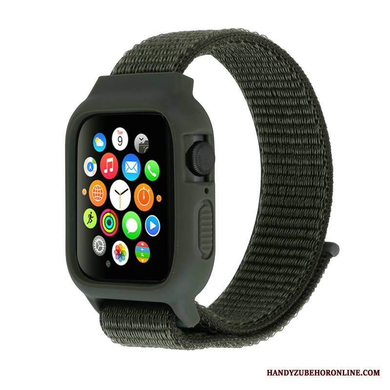 Apple Watch Series 3 Czerwony Futerał Ochraniacz Nylon