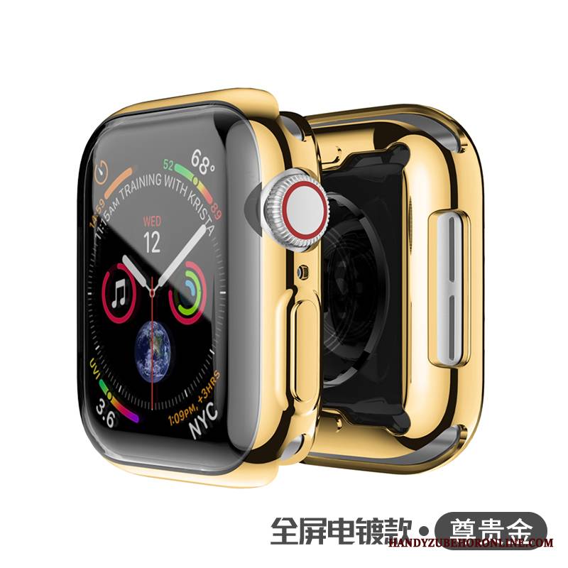 Apple Watch Series 3 Miękki Cienkie Różowe Futerał All Inclusive Silikonowe Ochraniacz