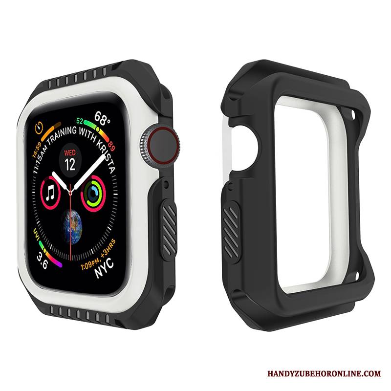 Apple Watch Series 4 Akcesoria Ochraniacz Futerał Sportowe Czerwony Bicolored Granica