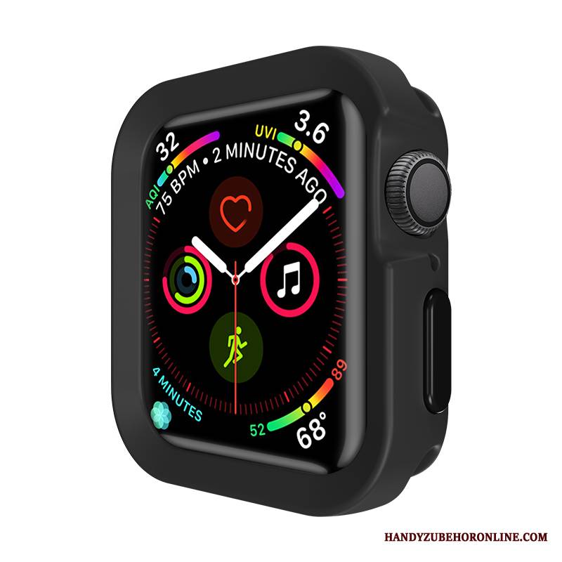 Apple Watch Series 4 Anti-fall Sportowe Ochraniacz Etui Silikonowe Różowe Futerał