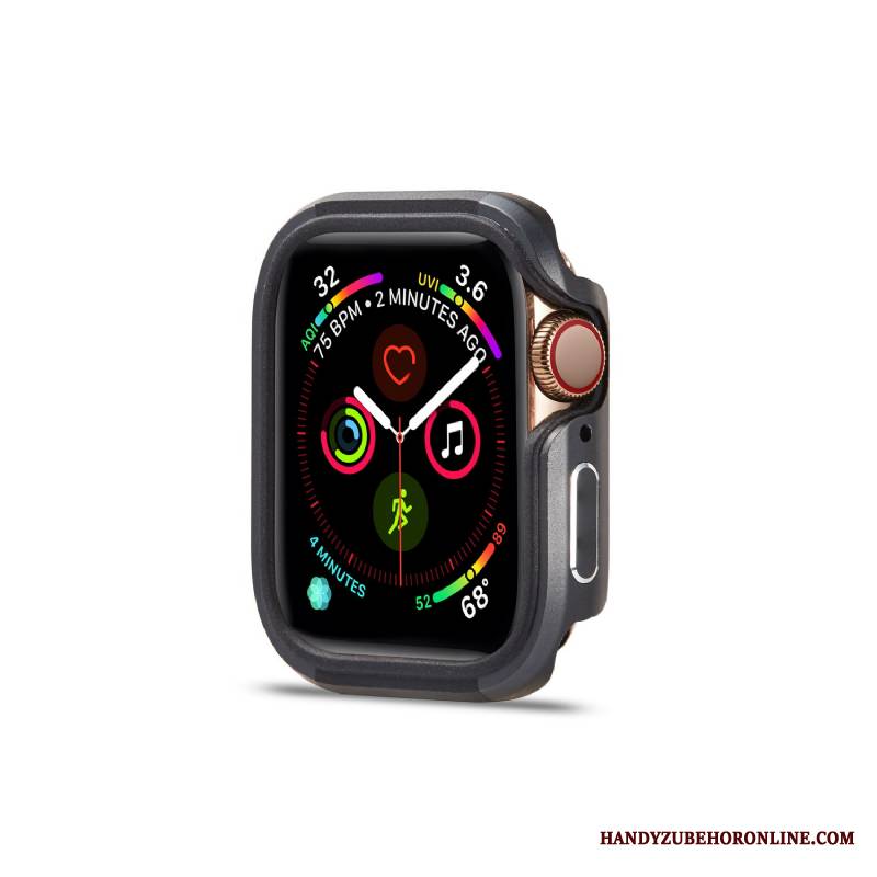 Apple Watch Series 4 Futerał Nowy Stop Metali Granica Anti-fall Pu Etui Ochraniacz