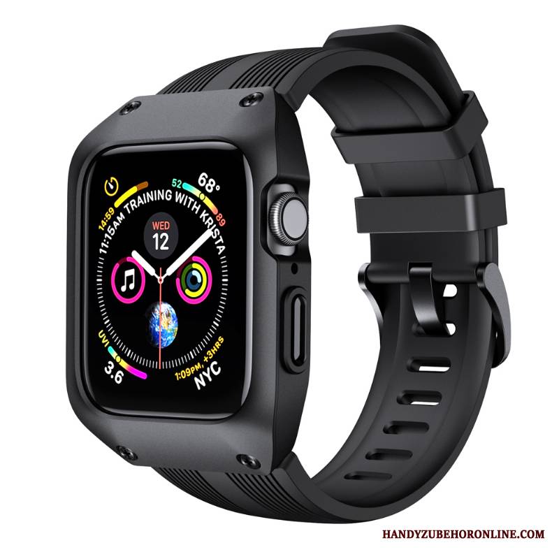 Apple Watch Series 4 Futerał Zielony Ochraniacz Sportowe Etui Anti-fall Kreatywne