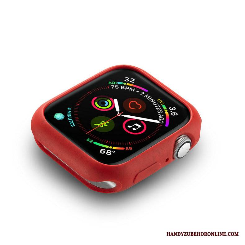 Apple Watch Series 4 Różowe Smok Miękki Ochraniacz Nubuku Tendencja Futerał