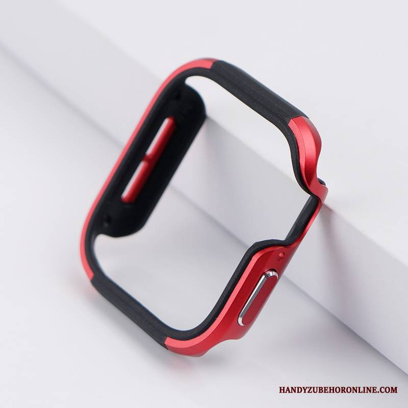 Apple Watch Series 5 Futerał Metal Ochraniacz Purpurowy Stop Metali