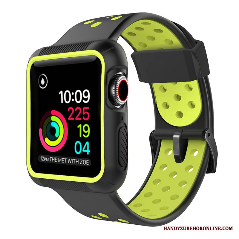 Apple Watch Series 5 Futerał Ochraniacz Sportowe Czerwony Silikonowe