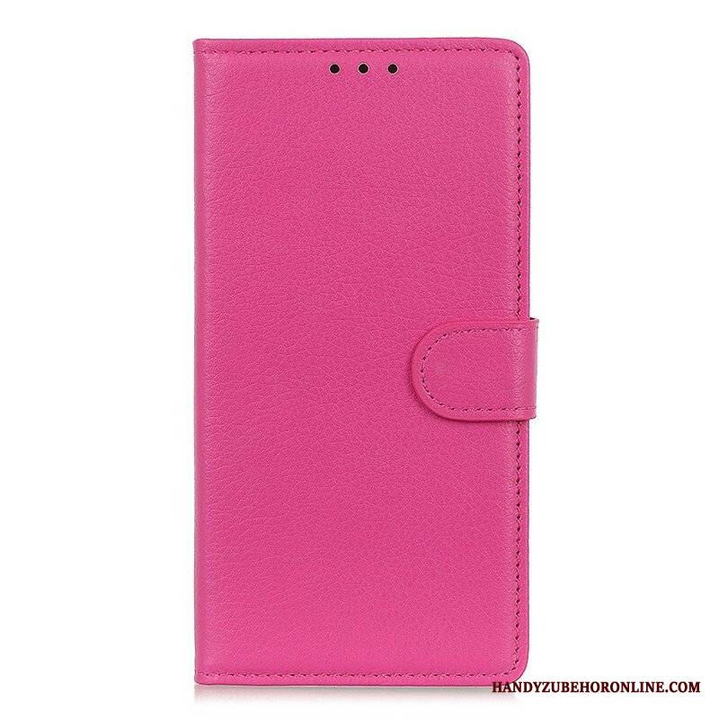 Etui Folio do Asus Zenfone 7 / 7 Pro Tekstura Liczi