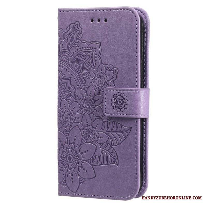 Etui Folio do Google Pixel 6 Kwiatowa Mandala