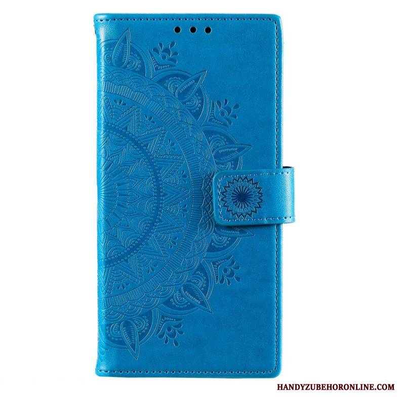 Etui Folio do Google Pixel 6 Mandala Słońca