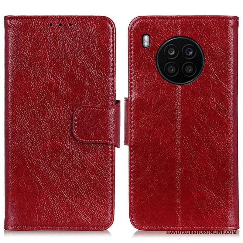 Etui Folio do Honor 50 Lite Dwoina Skóry Nappa