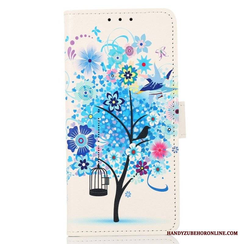 Etui Folio do Honor 50 Pro Pro Flower Tree