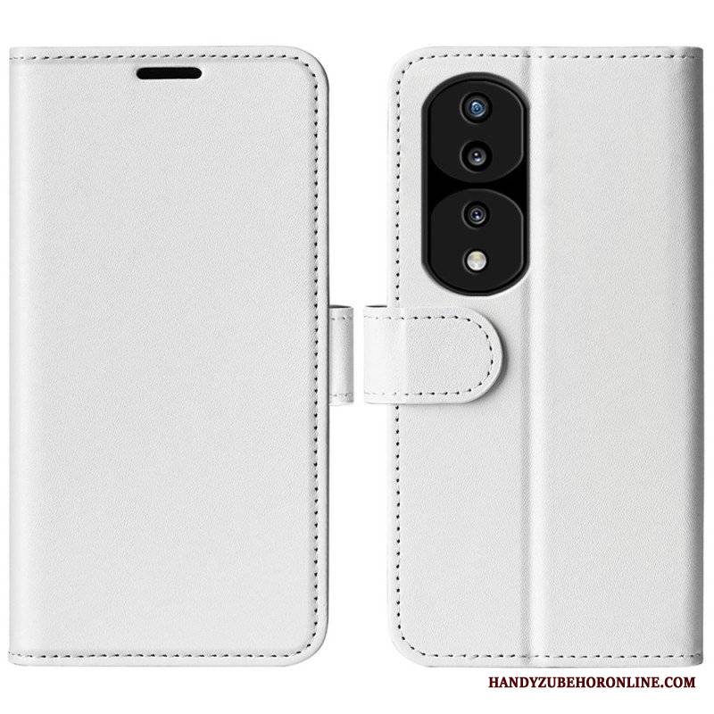 Etui Folio do Honor 70 Designerski Efekt Skóry