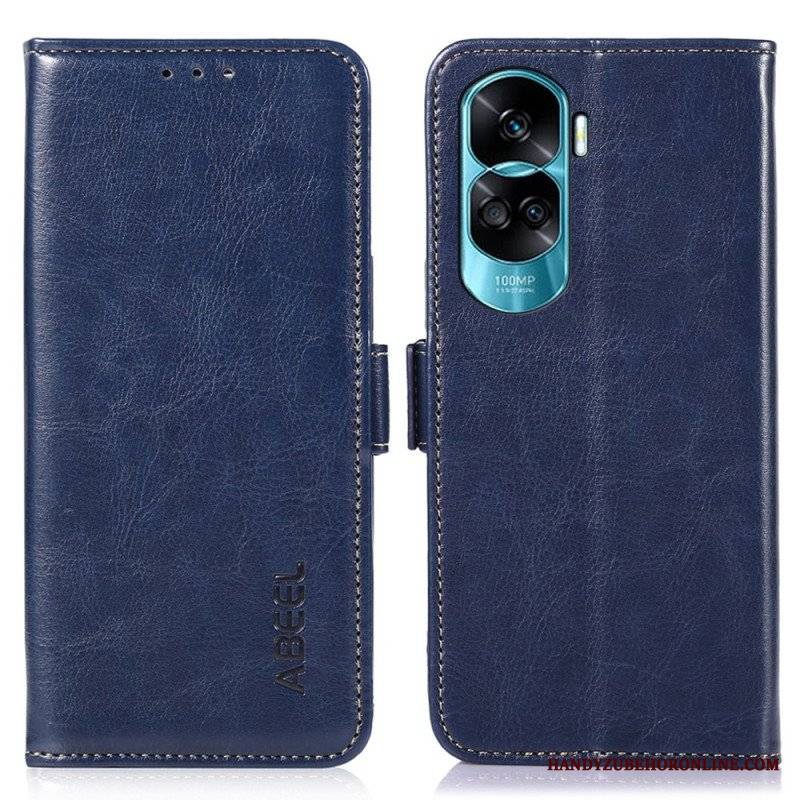 Etui Folio do Honor 90 Lite Abeel Ze Sztucznej Skóry