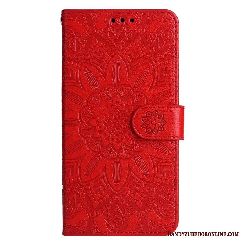 Etui Folio do Honor 90 Lite z Łańcuch Mandala Z Paskiem