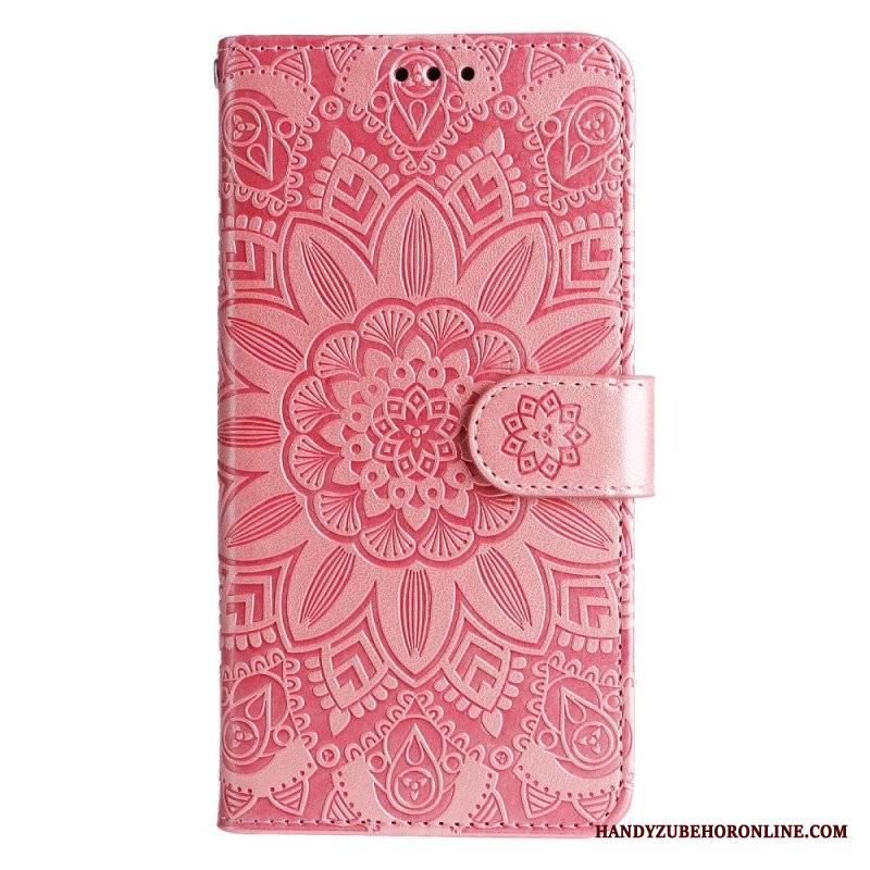 Etui Folio do Honor 90 Lite z Łańcuch Mandala Z Paskiem