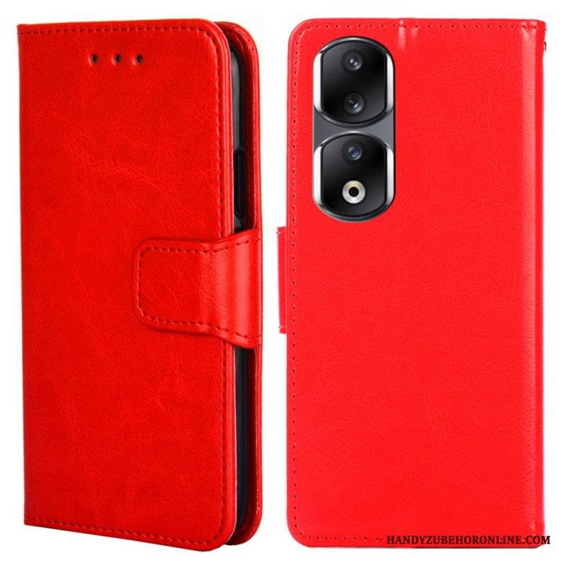 Etui Folio do Honor 90 Pro Styl Retro