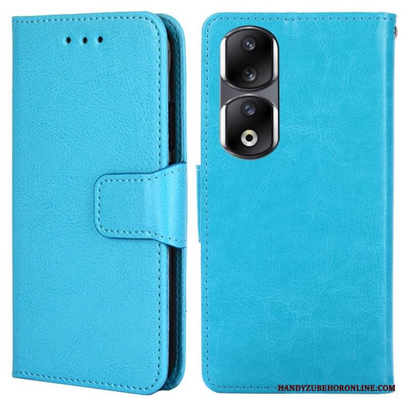 Etui Folio do Honor 90 Pro Styl Retro