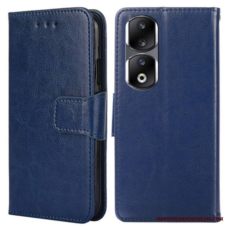 Etui Folio do Honor 90 Pro Styl Retro