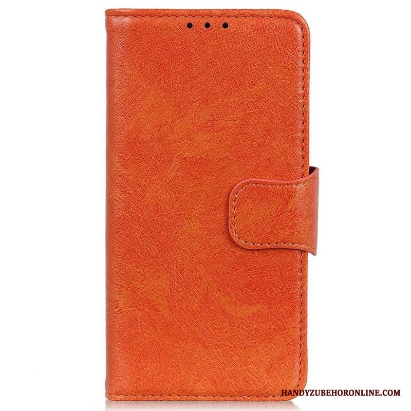 Etui Folio do Honor Magic 5 Lite Dwoina Skóry Nappa