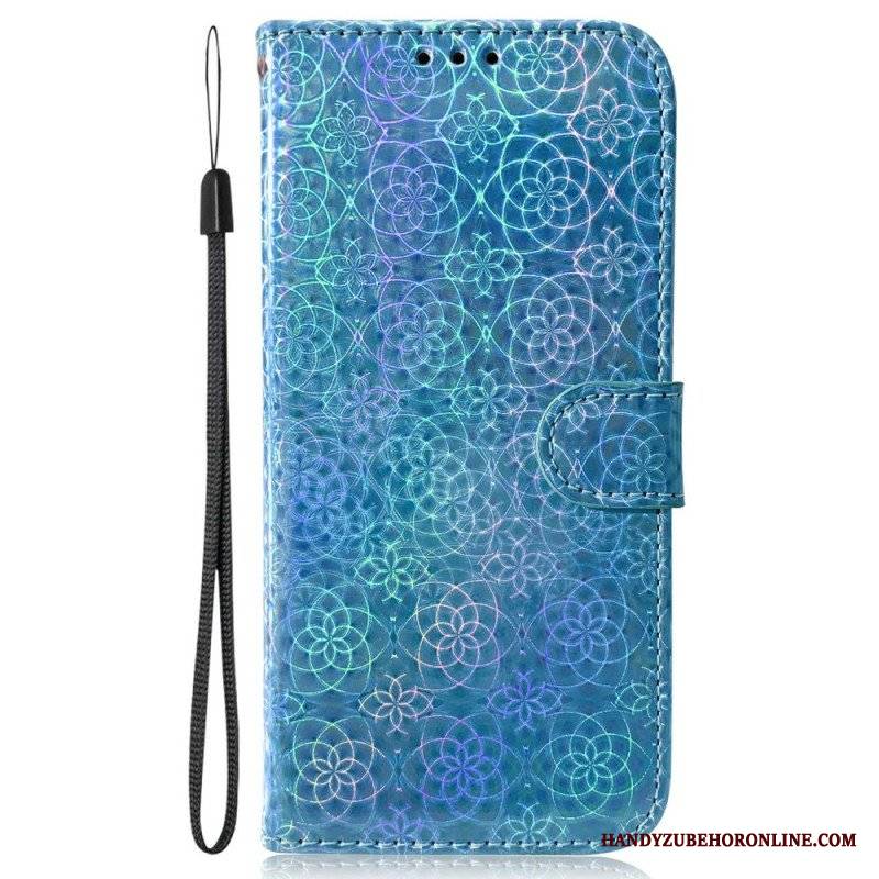 Etui Folio do Honor Magic 5 Lite Styl Dyskotekowy