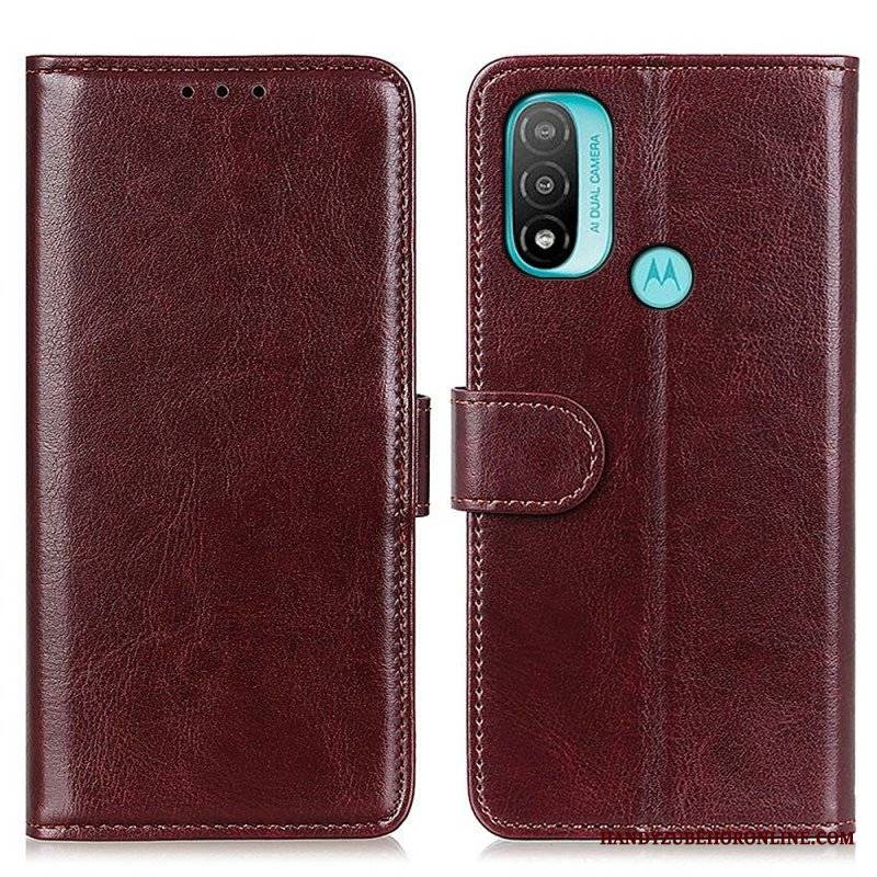 Etui Folio do Moto E40 / E30 / E20 Mrożona Finezja