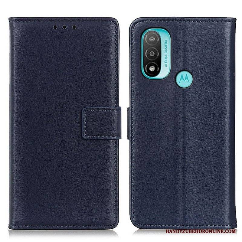 Etui Folio do Moto E40 / E30 / E20 Zwykła Sztuczna Skóra