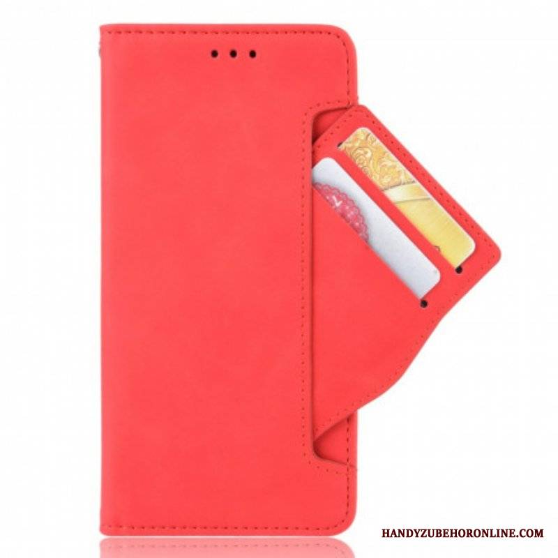 Etui Folio do Moto G100 Wielokartowa Klasa Premier