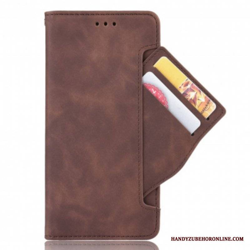 Etui Folio do Moto G100 Wielokartowa Klasa Premier