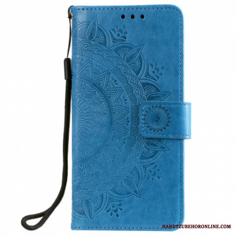 Etui Folio do Moto G50 Mandala Słońca