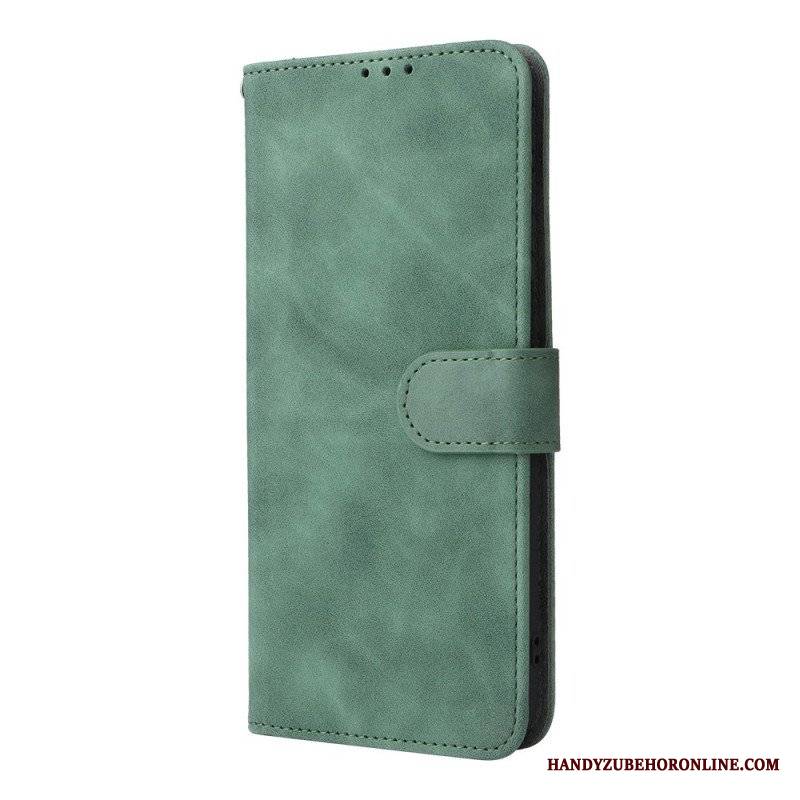 Etui Folio do Moto G51 5G Dotyk Skóry W Stylu Vintage