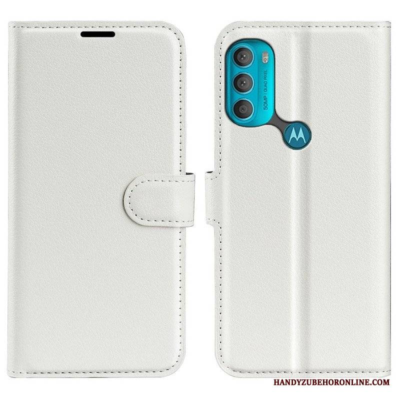 Etui Folio do Moto G71 5G Klasyczny