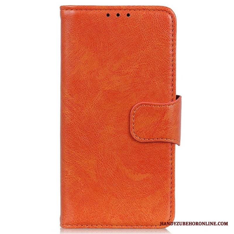 Etui Folio do Moto G73 5G Dwoina Skóry Nappa