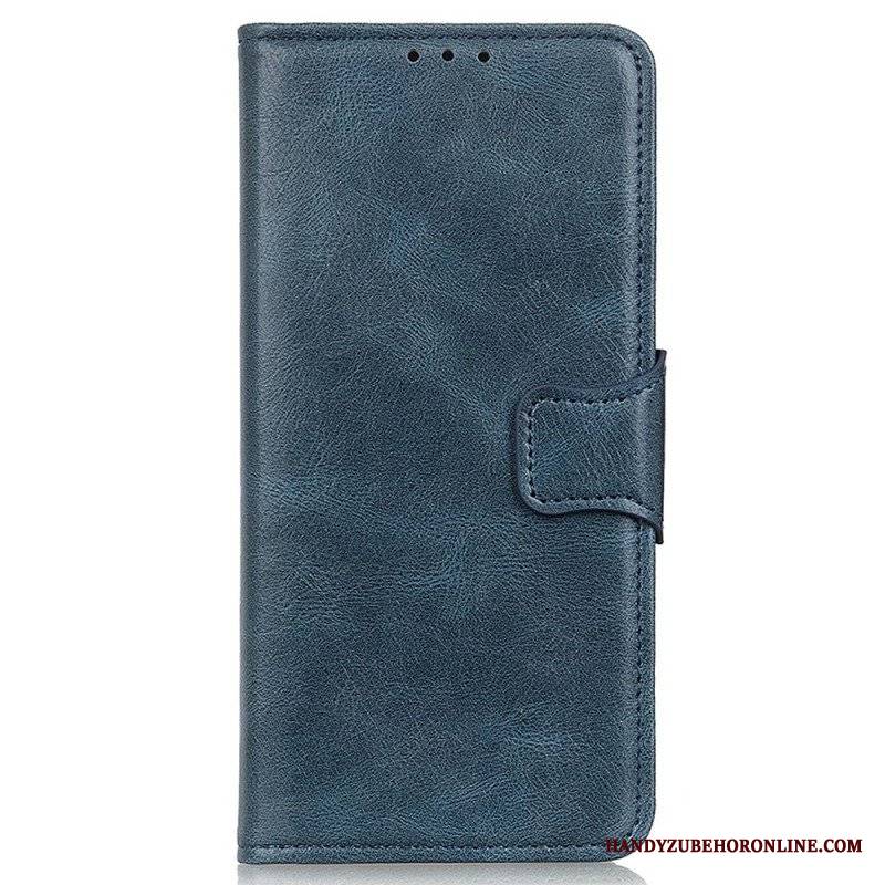 Etui Folio do Motorola Edge 40 Pro Stylowe Skórzane Zapięcie Dwustronne