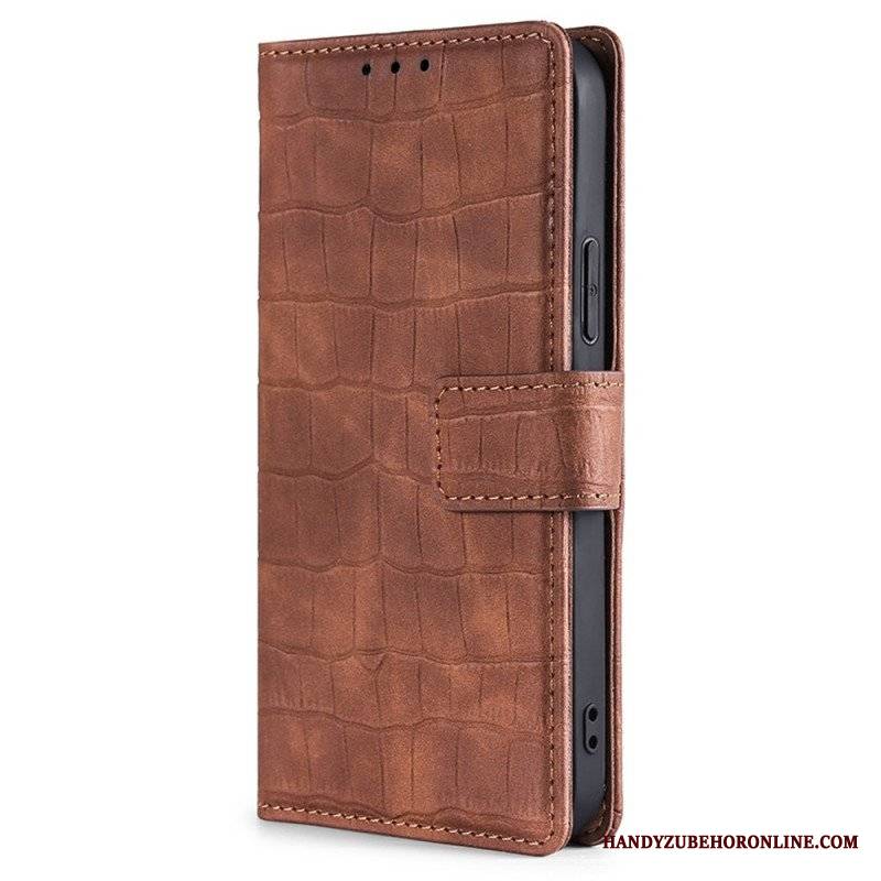 Etui Folio do OnePlus 10T 5G Krokodyl