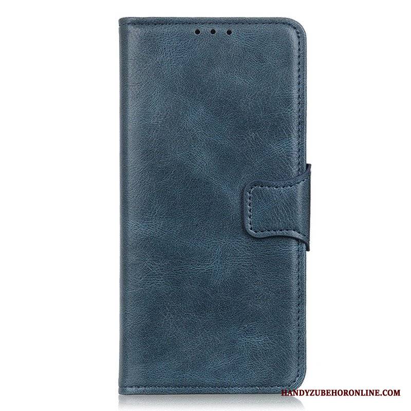 Etui Folio do OnePlus 10T 5G Stylowe Skórzane Zapięcie Dwustronne