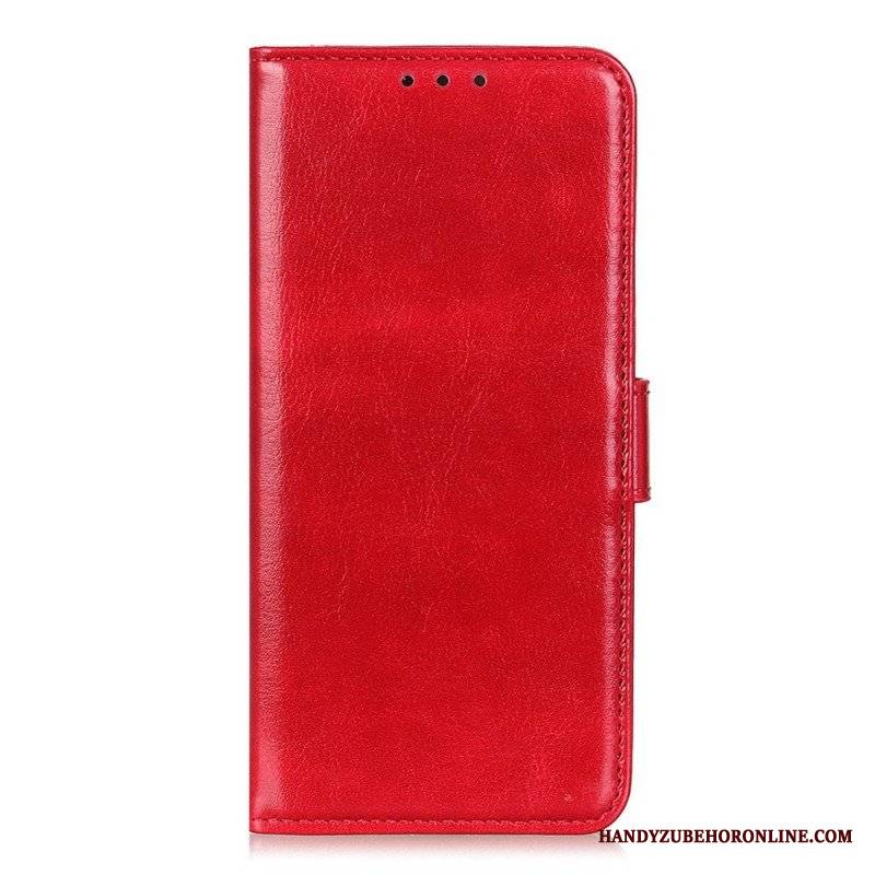 Etui Folio do OnePlus 10T 5G Sztuczna Skóra Lakierowana