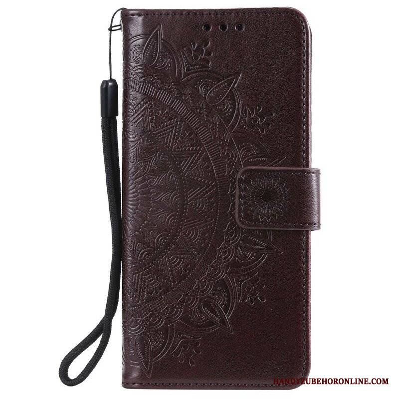 Etui Folio do OnePlus Nord 2 5G Mandala Słońca