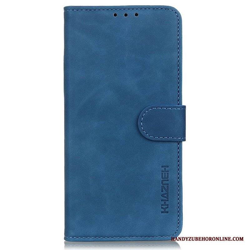 Etui Folio do OnePlus Nord 2 5G Matowy Efekt Skóry Vintage Khazneh