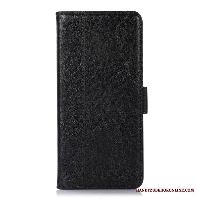 Etui Folio do OnePlus Nord 2 5G Subtelne Przeszycia