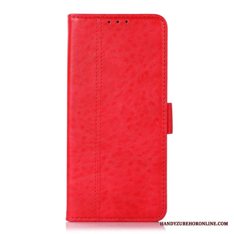 Etui Folio do OnePlus Nord 2 5G Subtelne Przeszycia