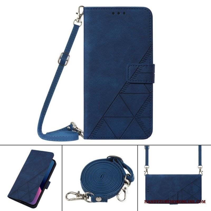 Etui Folio do OnePlus Nord 2T 5G Trójkąty Barkowe