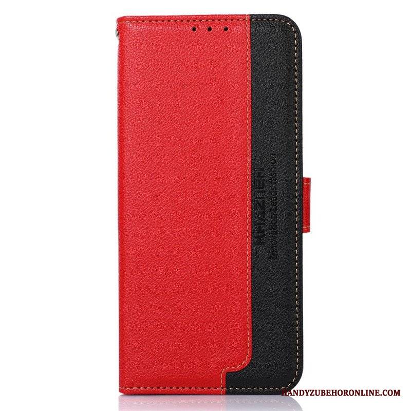 Etui Folio do OnePlus Nord CE 2 5G Dwukolorowy Kazneh