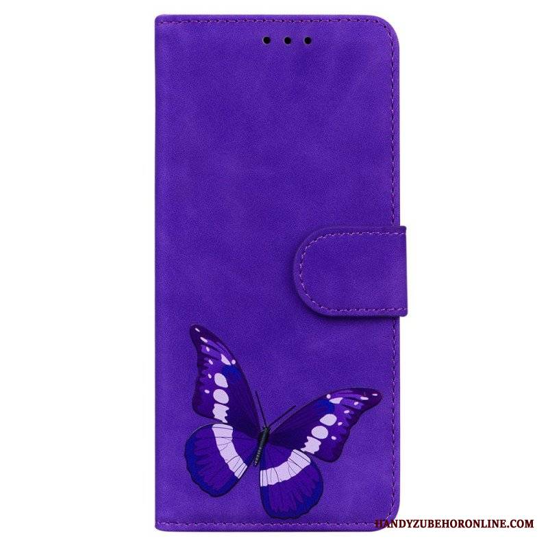 Etui Folio do OnePlus Nord CE 2 5G Dyskretny Motyl