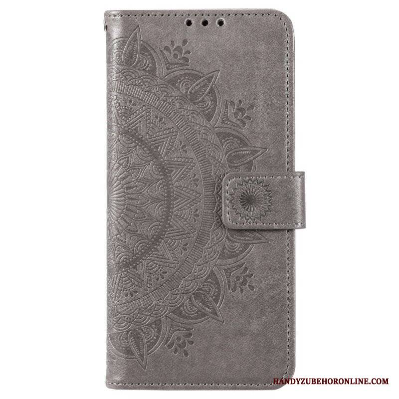 Etui Folio do OnePlus Nord CE 2 5G Kwiatowa Mandala